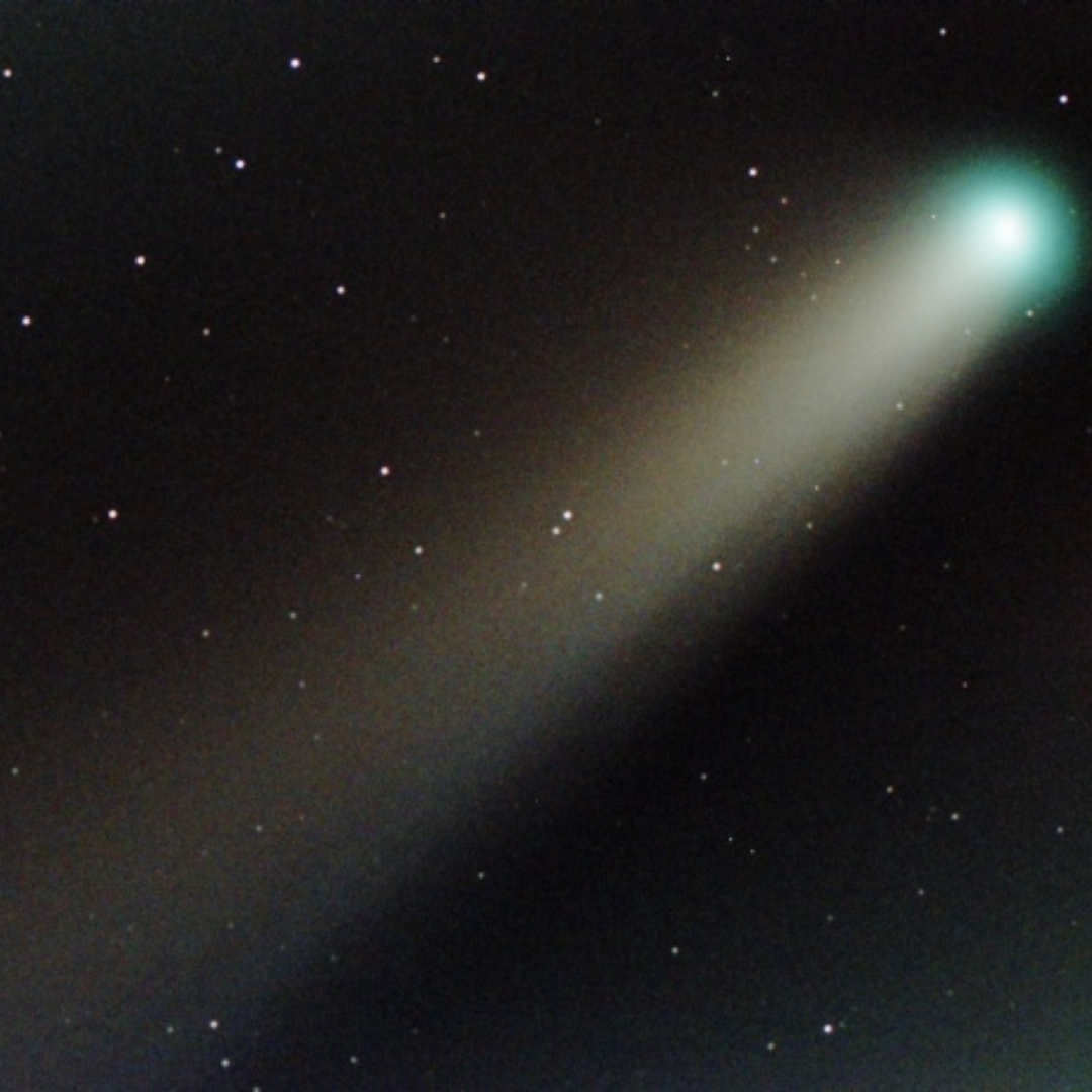 Missing comet photo